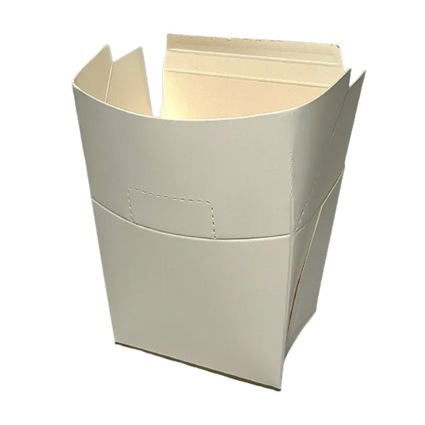 MAHER 8OZ WHITE FRY BOX 10X50EA