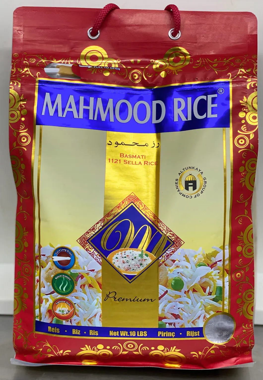 MIA Food Service MAHMOOD PREMIUM BASMATI RICE 10LB MAHMOOD PREMIUM BASMATI RICE 10LB