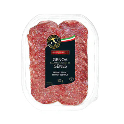 MIA Food Service MARC ANGELO SLICED GENOA SALAMI SWEET 100GR MARC ANGELO SLICED GENOA SALAMI SWEET 100GR