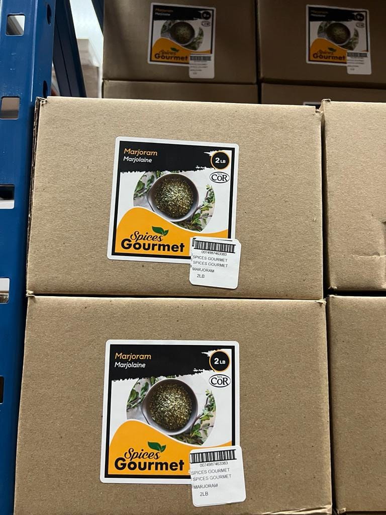 MIA Food Service SPICES GOURMET MARJORAM 2LB SPICES GOURMET MARJORAM 2LB