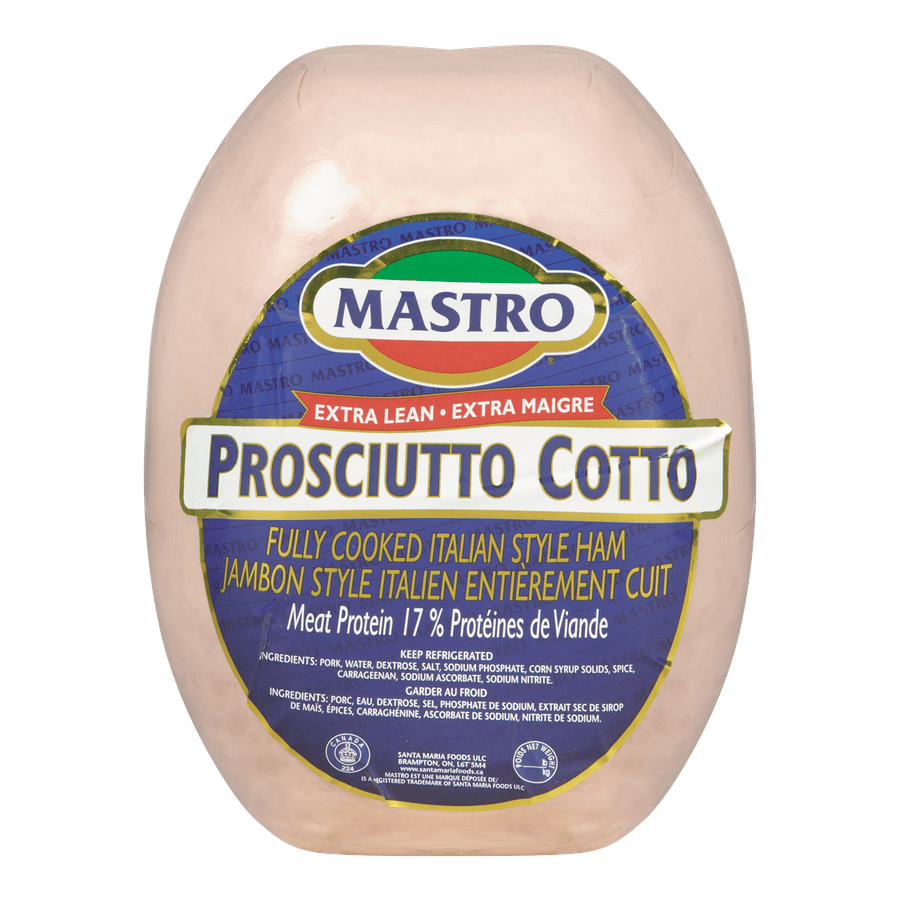 MIA Food Service MASTRO PROSCIUTTO COTTO EXTRA LEAN PER KG MASTRO PROSCIUTTO COTTO EXTRA LEAN PER KG