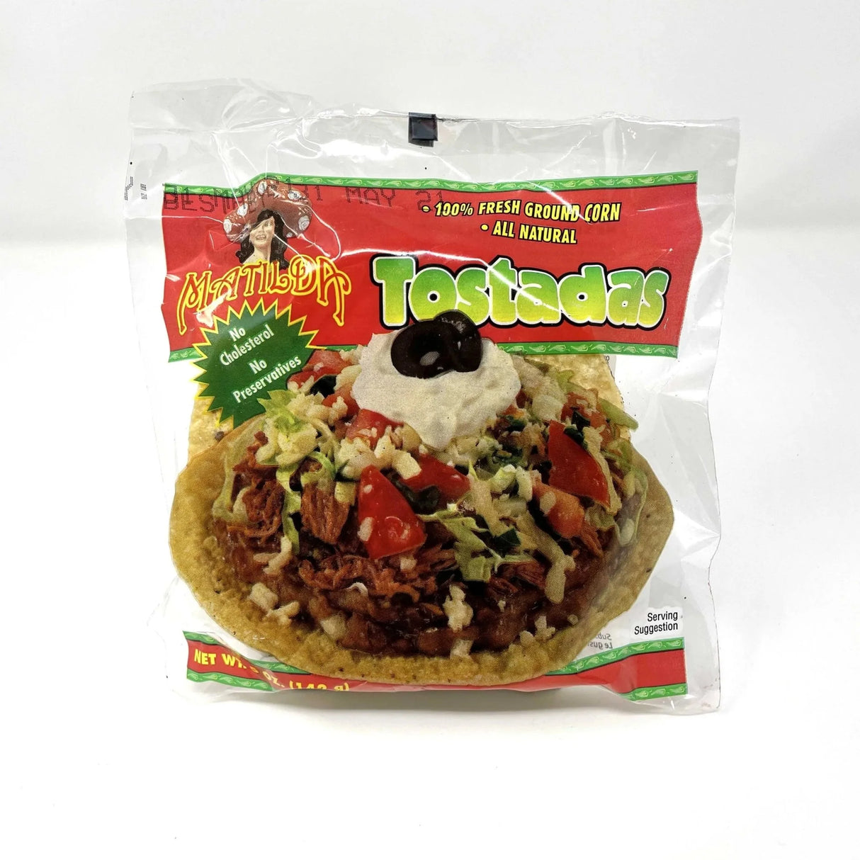 MATILDA CORN TOSTADAS 140GR