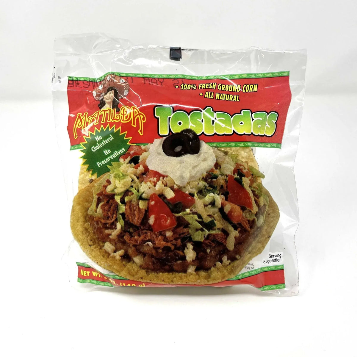 MIA Food Service MATILDA CORN TOSTADAS 140GR MATILDA CORN TOSTADAS 140GR