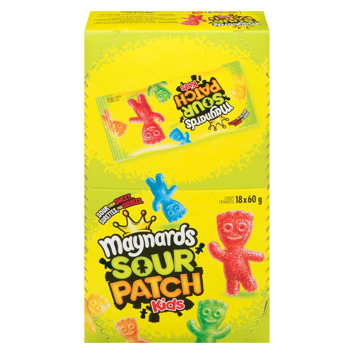 MAYNARDS SOUR PATCH KIDS 18X60GR