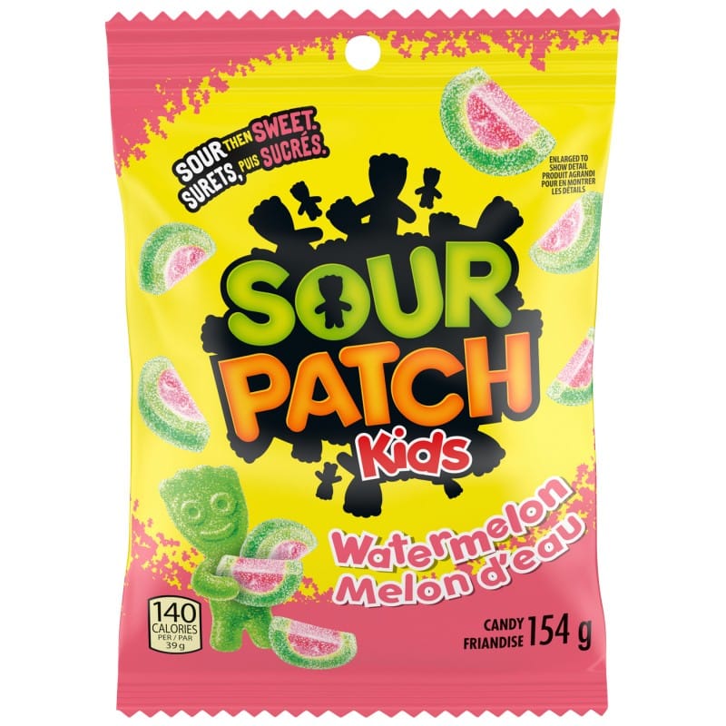 MIA Food Service MAYNARDS SOUR PATCH KIDS WATERMELON 154GR MAYNARDS SOUR PATCH KIDS WATERMELON 154GR