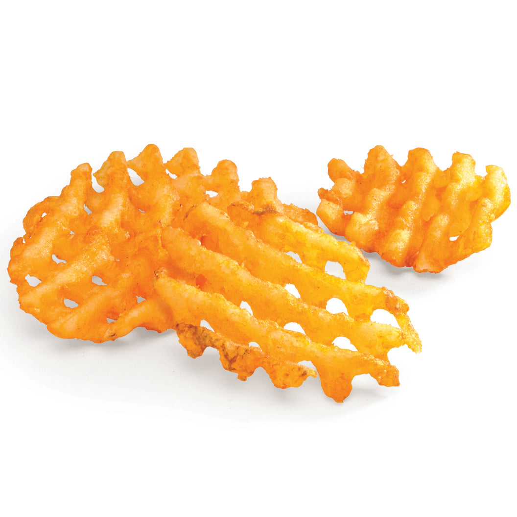 MCCAIN SEASONED SPICY LATTICE FRIES 6X4LB