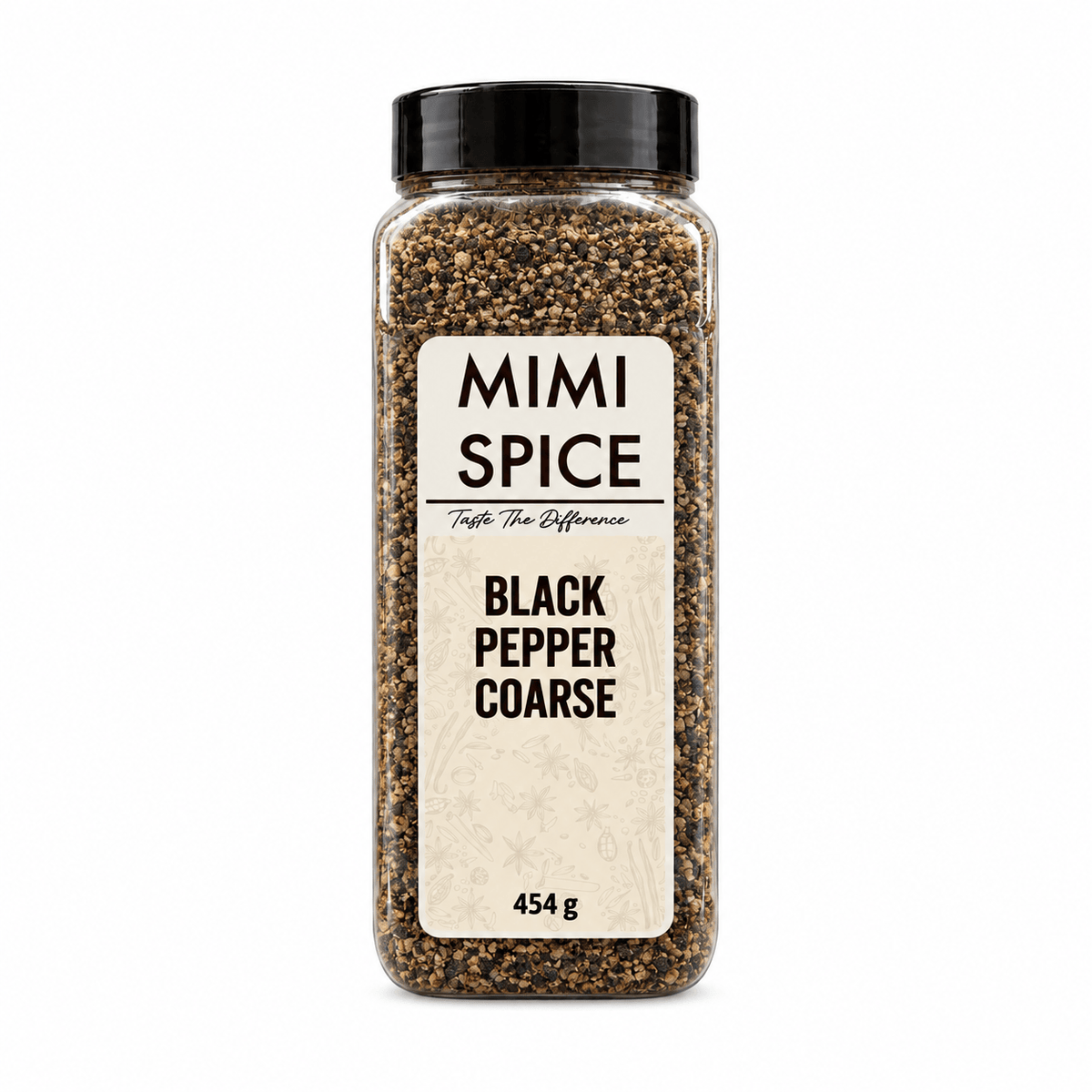 Mia Food Service Spices & Seasonings MIMI SPICE BLACK PEPPER COARSE 454GR MIMI SPICE BLACK PEPPER COARSE 454GR