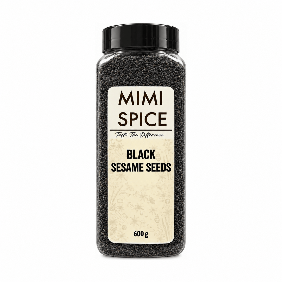 Mia Food Service Spices & Seasonings MIMI SPICE BLACK SESAME SEEDS 600GR MIMI SPICE BLACK SESAME SEEDS 600GR