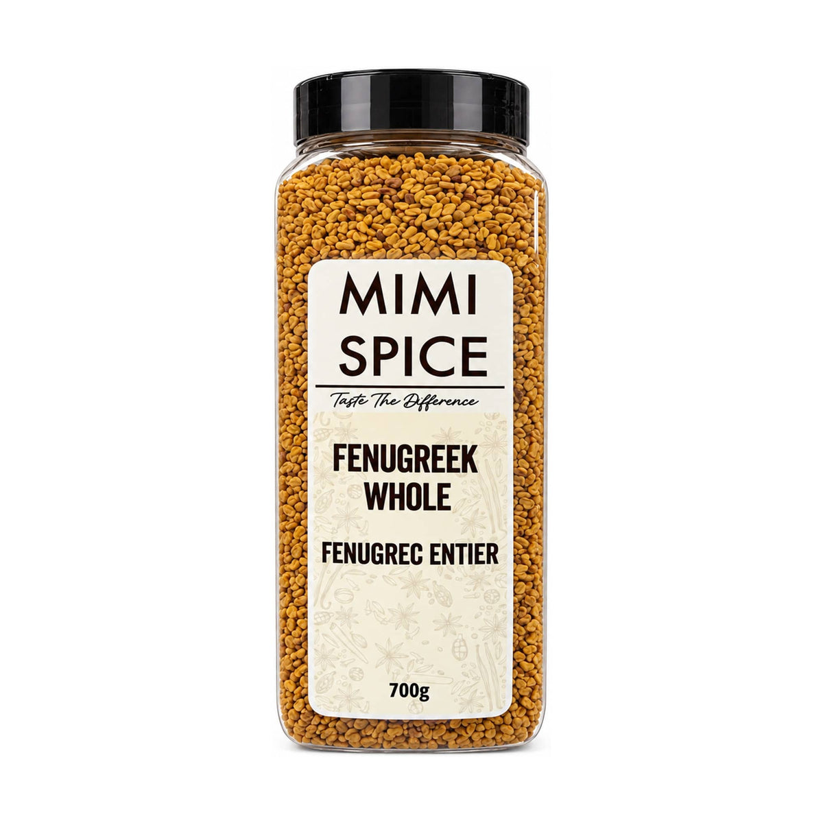 Mia Food Service Spices & Seasonings MIMI SPICE FENUGREEK WHOLE 700GR MIMI SPICE FENUGREEK WHOLE 700GR