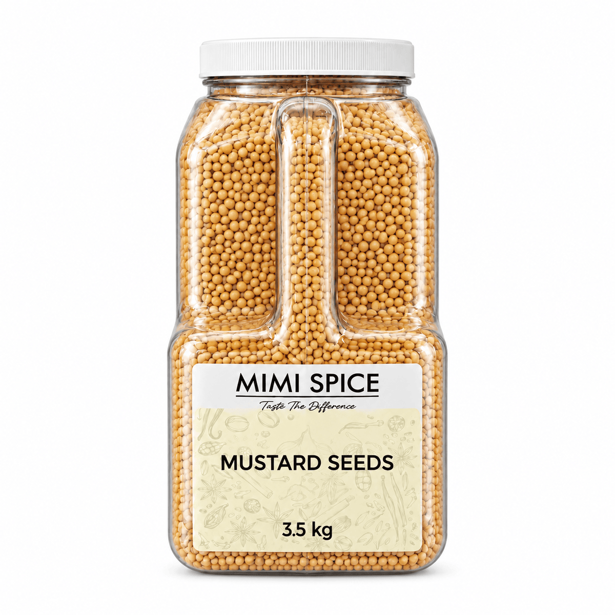 Mia Food Service Spices & Seasonings MIMI SPICE MUSTARD SEEDS 3.5KG MIMI SPICE MUSTARD SEEDS 3.5KG