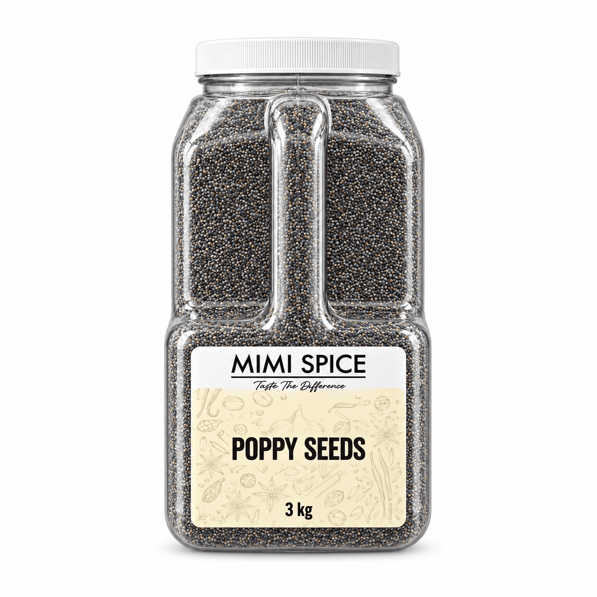 Mia Food Service Spices & Seasonings MIMI SPICE POPPY SEEDS 3KG MIMI SPICE POPPY SEEDS 3KG