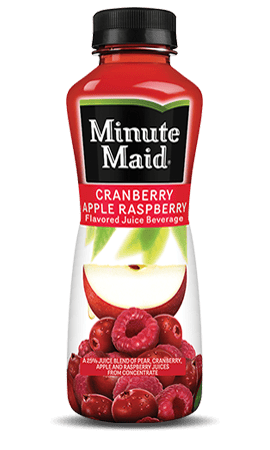 MIA Food Service MINUTE MAID CRANBERRY APPLE RASPBERRY JUICE 12X355ML MINUTE MAID CRANBERRY APPLE RASPBERRY JUICE 12X355ML