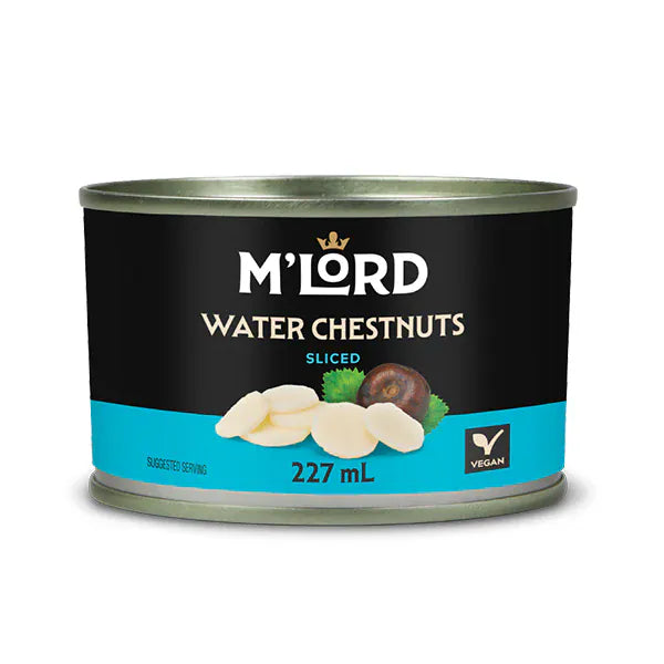 MIA Food Service MLORD SLICED WATER CHESTNUTS 12X227ML MLORD SLICED WATER CHESTNUTS 12X227ML