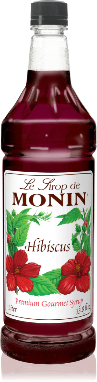 MIA Food Service MONIN HIBISCUS SYRUP 1L MONIN HIBISCUS SYRUP 1L