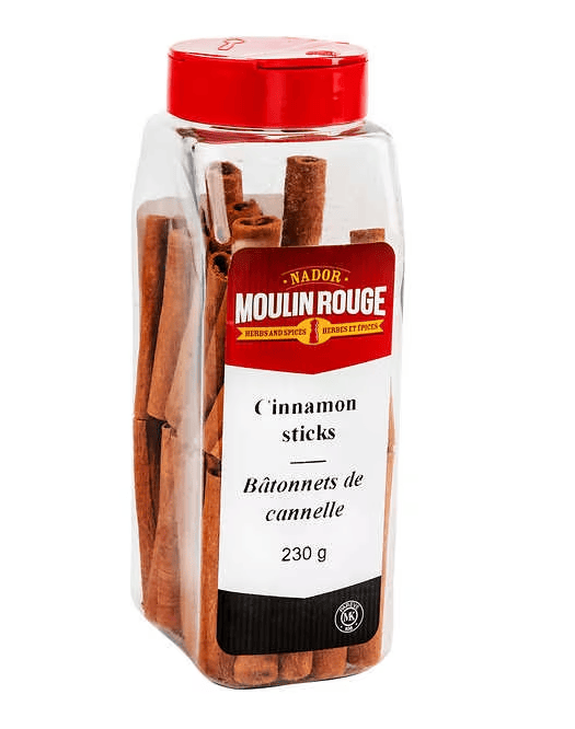 MIA Food Service MOULIN ROUGE CINNAMON STICKS 230GR MOULIN ROUGE CINNAMON STICKS 230GR