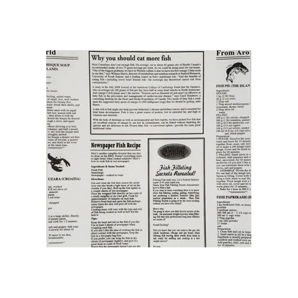 MPC 12X12 FISH & CHIP PATTERN PAPERS 1000EA
