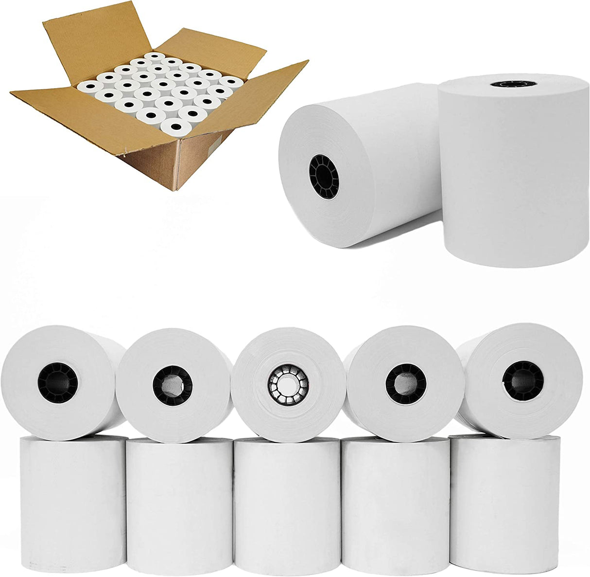 MULTI TACT 3-1/8" THERMAL DEBIT ROLLS 3X200FT 10X5EA