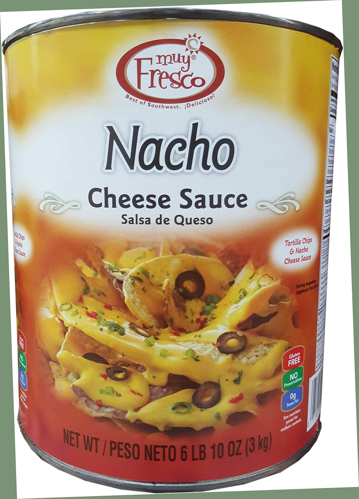 MIA Food Service MUY FRESCO NACHO CHEESE 3KG MUY FRESCO NACHO CHEESE 3KG