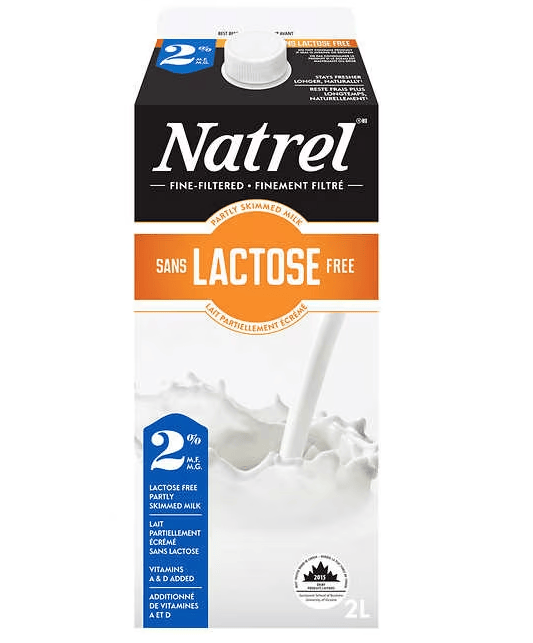MIA Food Service NATREL LACTOSE FREE 2% MILK 2L NATREL LACTOSE FREE 2% MILK 2L