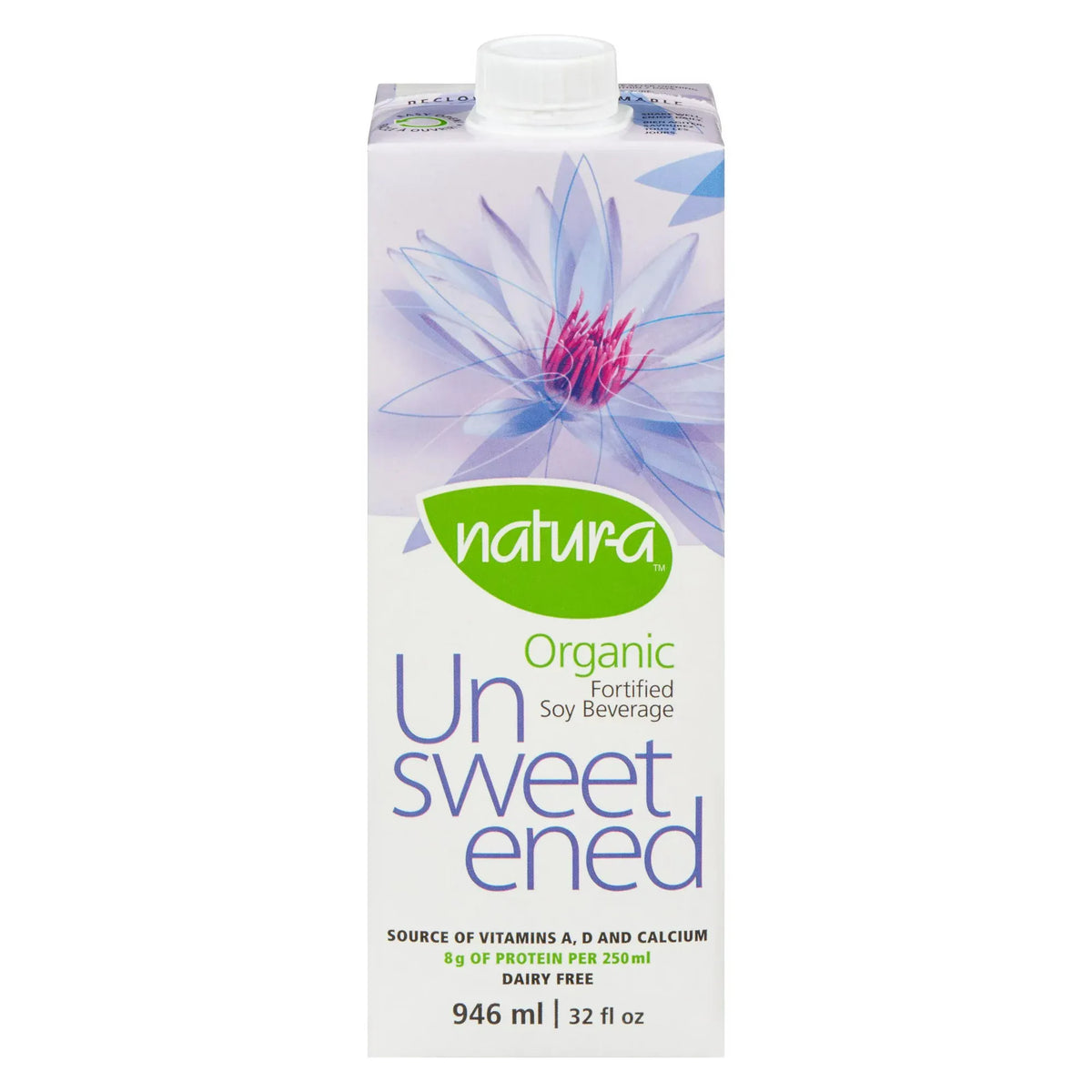 MIA Food Service NATUR-A ORGANIC SOY UNSWEET 12X946ML NATUR-A ORGANIC SOY UNSWEET 12X946ML
