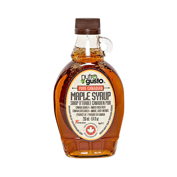 Mia Food NUTRO GUSTO ORGANIC PURE MAPLE SYRUP 250ML NUTRO GUSTO ORGANIC PURE MAPLE SYRUP 250ML