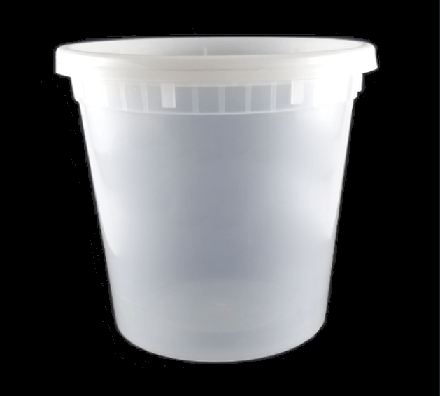 Mia Food Service LR 24OZ COMBO ROUND DELI CONTAINERS WITH LIDS 240EA LR 24OZ COMBO ROUND DELI CONTAINERS WITH LIDS 240EA