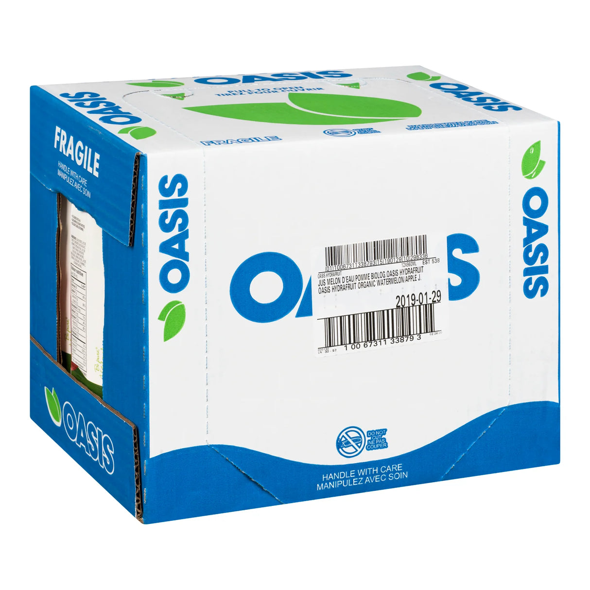OASIS HYDRAFRUIT WATERMELON APPLE JUICE 12X960ML
