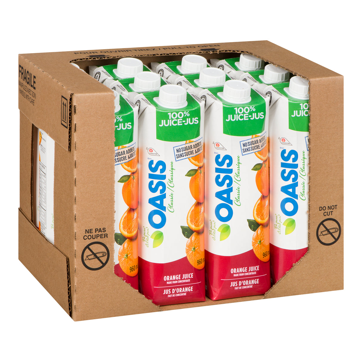 OASIS ORANGE JUICE 12X960ML
