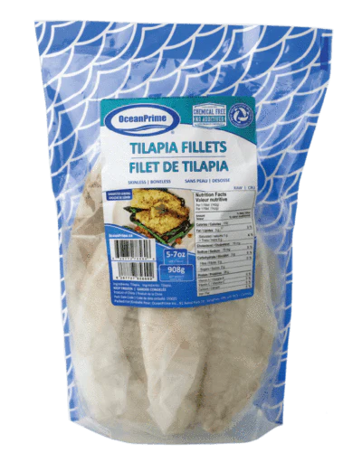 OCEAN PRIME 5-7OZ TILAPIA FILLETS 10X908GR