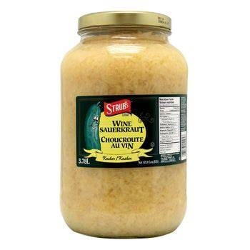 MIA Food Service SUPREME WINE SAUERKRAUT 3.78L SUPREME WINE SAUERKRAUT 3.78L