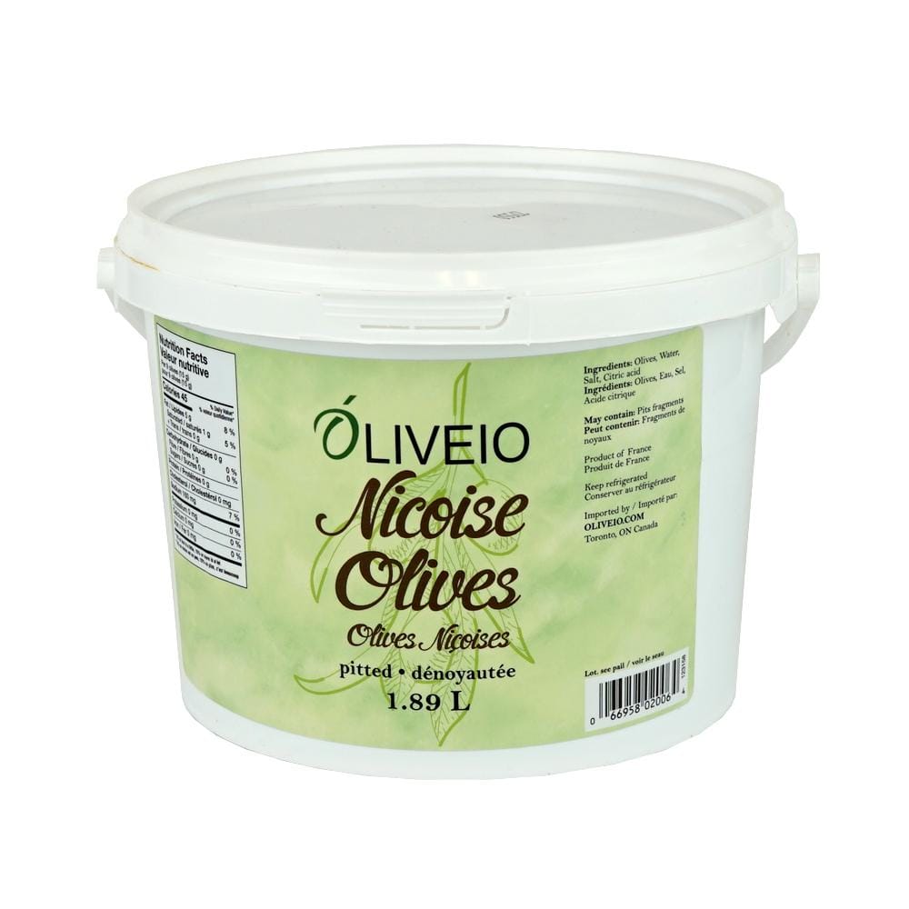 MIA Food Service OLIVEIO NICOISE PITTED OLIVES 1.89L OLIVEIO NICOISE PITTED OLIVES 1.89L