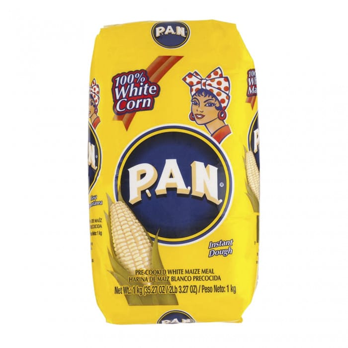 PAN WHITE CORN MEAL FLOUR 1KG