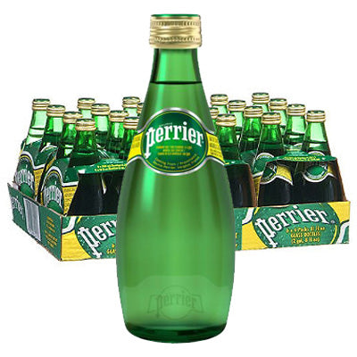 PERRIER SPARKLING WATER GLASS 24X330ML