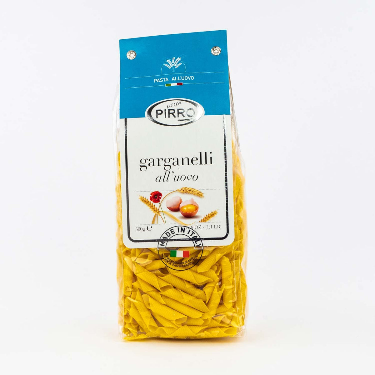 MIA Food Service PIRRO GARGANELLI EGG PASTA 500GR PIRRO GARGANELLI EGG PASTA 500GR