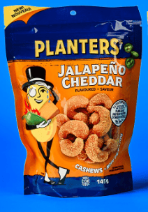 MIA Food Service PLANTERS JALAPENO CHEDDAR CASHEWS 8X145GR PLANTERS JALAPENO CHEDDAR CASHEWS 8X145GR