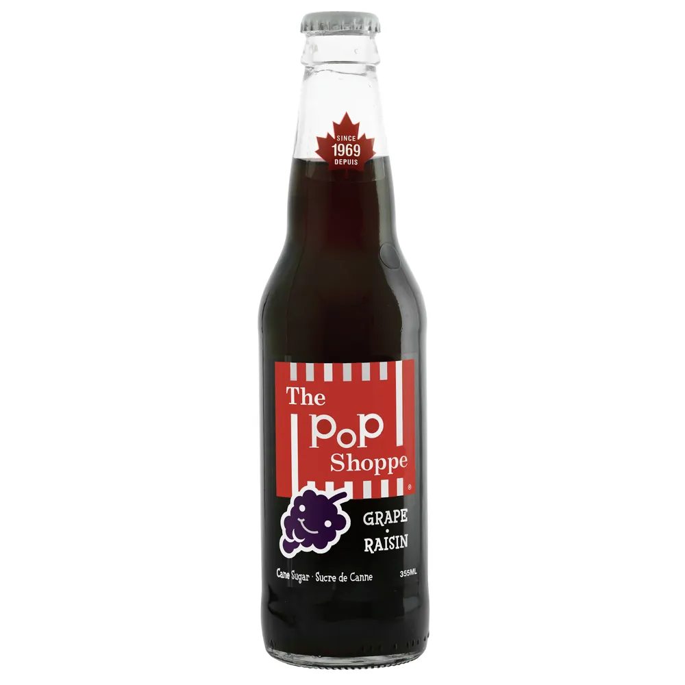 MIA Food Service POP SHOPPE GRAPE SODA 12X355ML POP SHOPPE GRAPE SODA 12X355ML