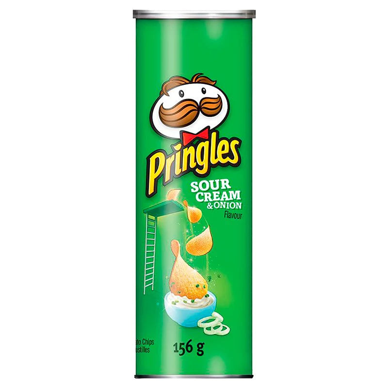 PRINGLES SOUR CREAM & ONION 156GR