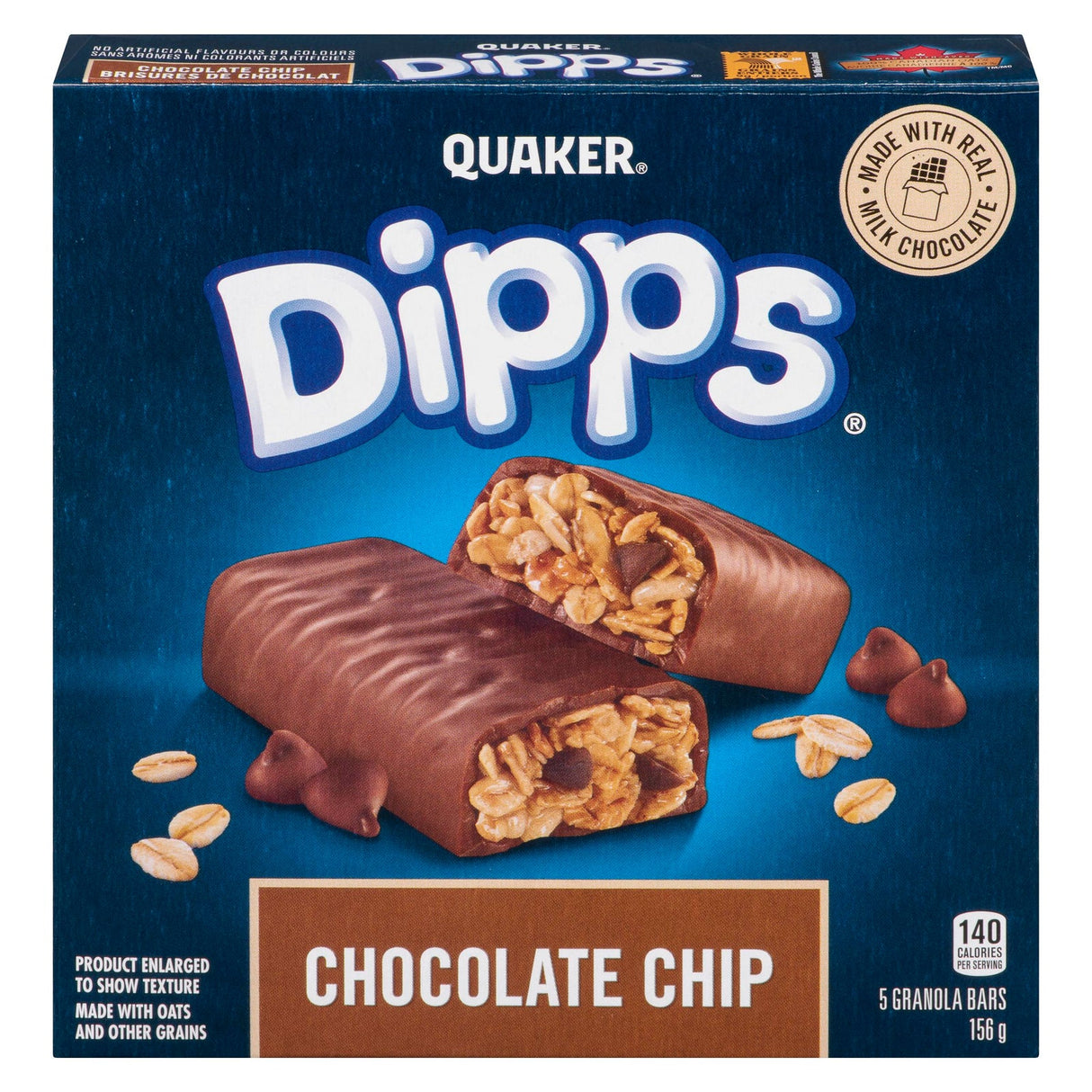 QUAKER DIPPS CHOCOLATE CHIP 156GR