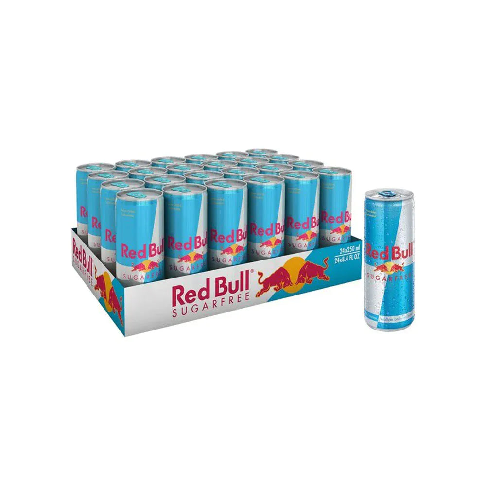 MIA Food Service RED BULL SUGAR FREE ENERGY DRINK 24X250ML RED BULL SUGAR FREE ENERGY DRINK 24X250ML