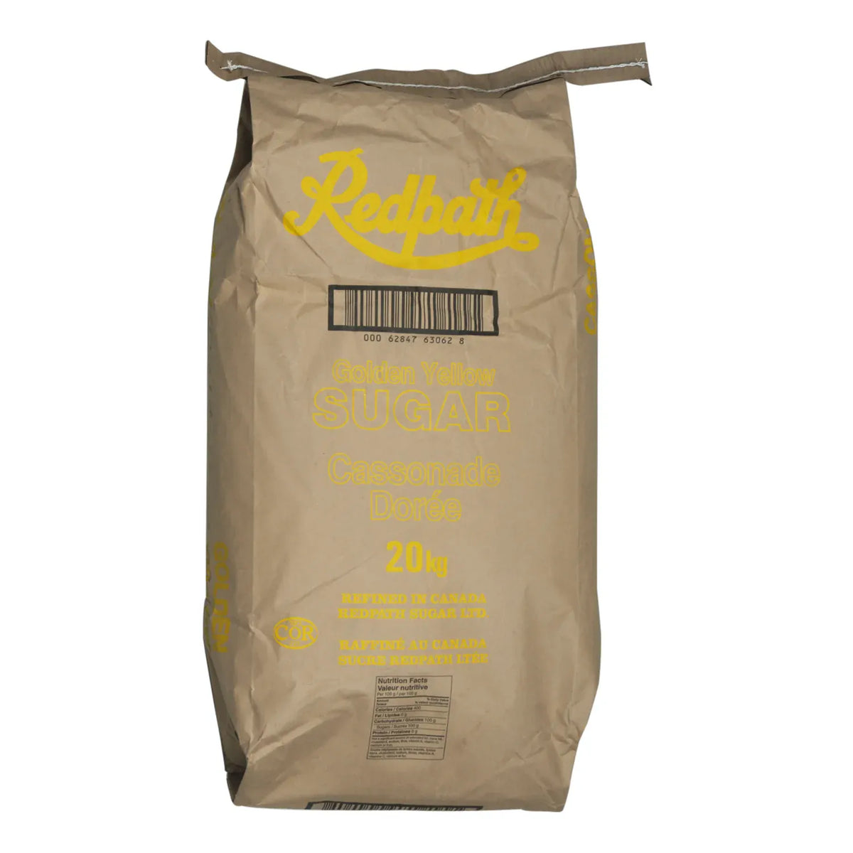 Mia Food REDPATH GOLDEN YELLOW SUGAR 20KG REDPATH GOLDEN YELLOW SUGAR 20KG