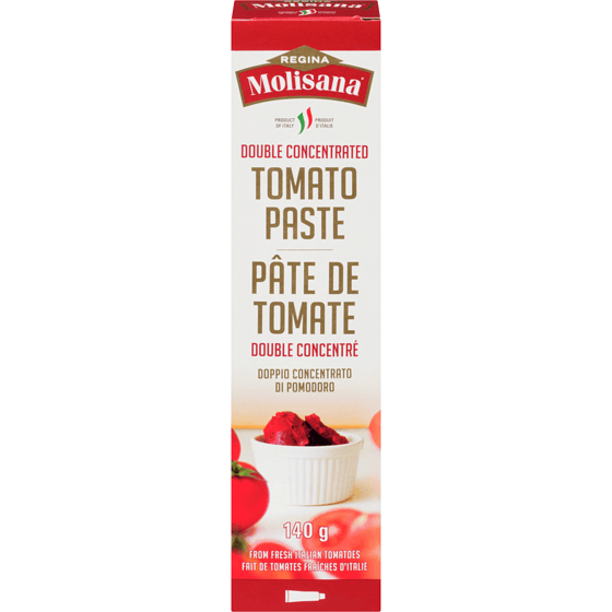 Mia Food Service REGINA MOLISANA TOMATO PASTE TUBES 12X140GR REGINA MOLISANA TOMATO PASTE TUBES 12X140GR