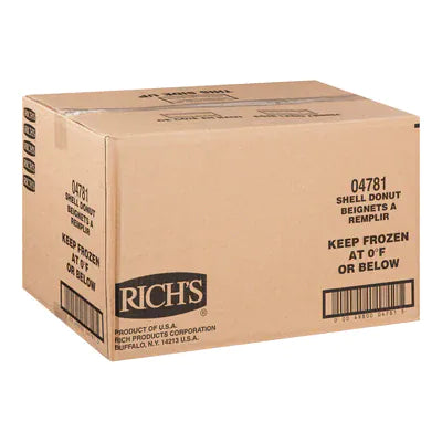 MIA Food Service RICHS RTB DONUT SHELLS 96X64GR RICHS RTB DONUT SHELLS 96X64GR