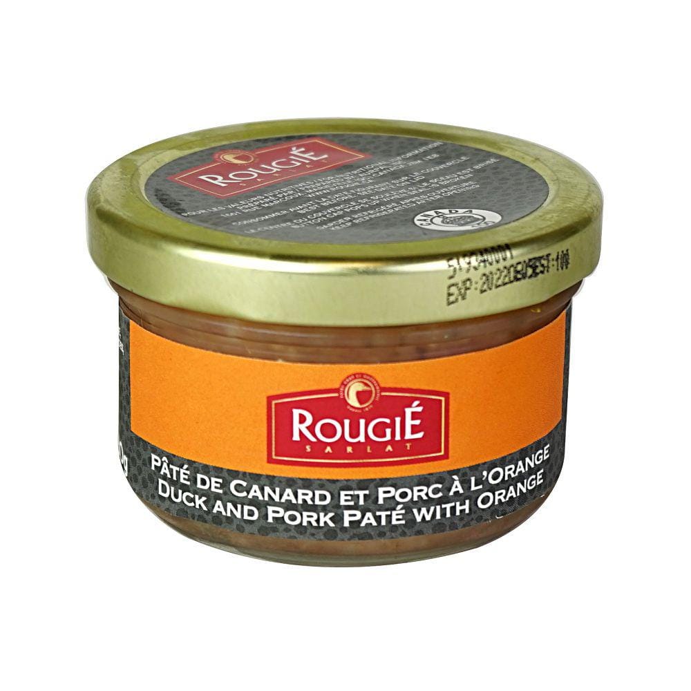 MIA Food Service ROUGIE DUCK & PORK PATE WITH ORANGE 80GR ROUGIE DUCK & PORK PATE WITH ORANGE 80GR