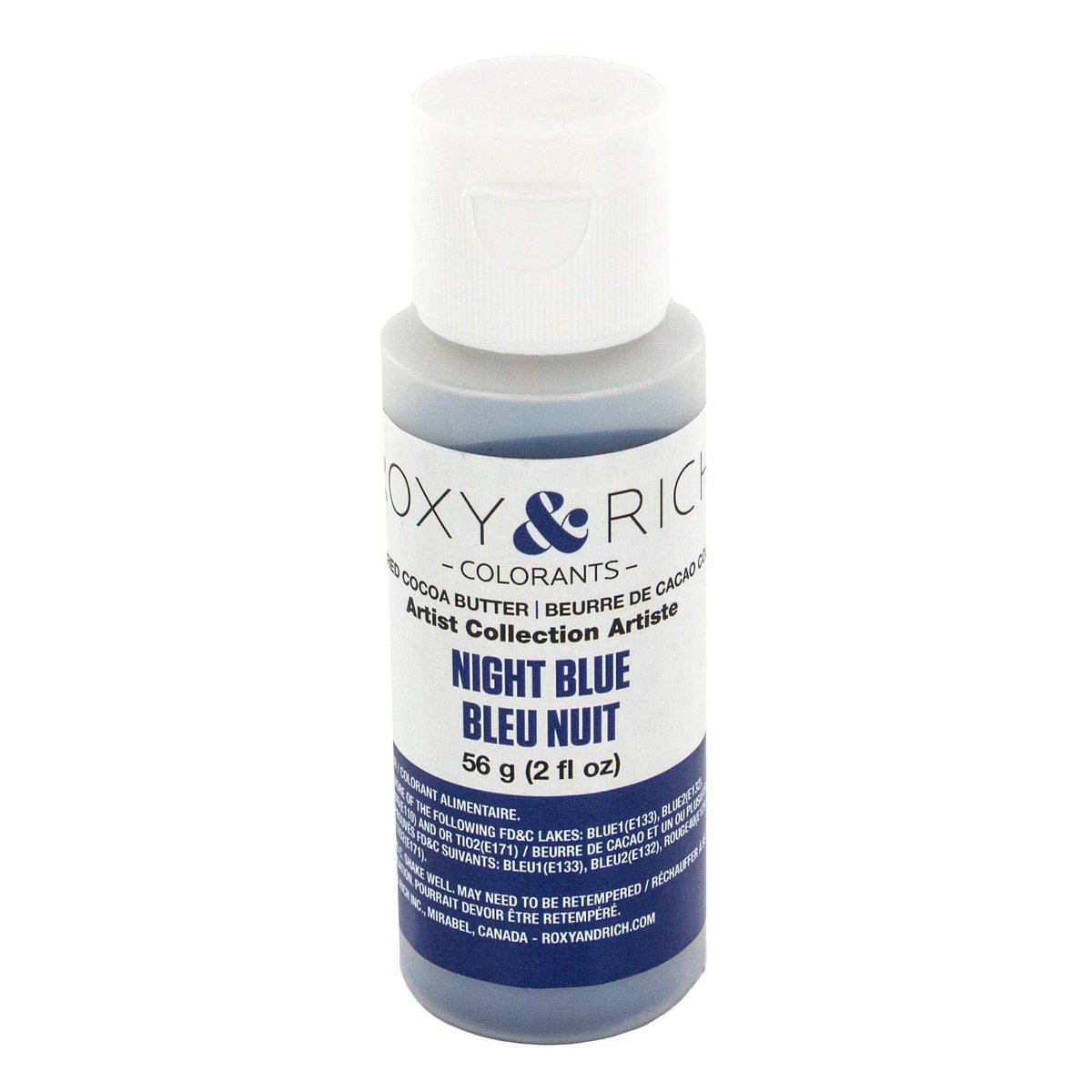 MIA Food Service ROXY & RICH NIGHT BLUE COCOA BUTTER 56GR ROXY & RICH NIGHT BLUE COCOA BUTTER 56GR