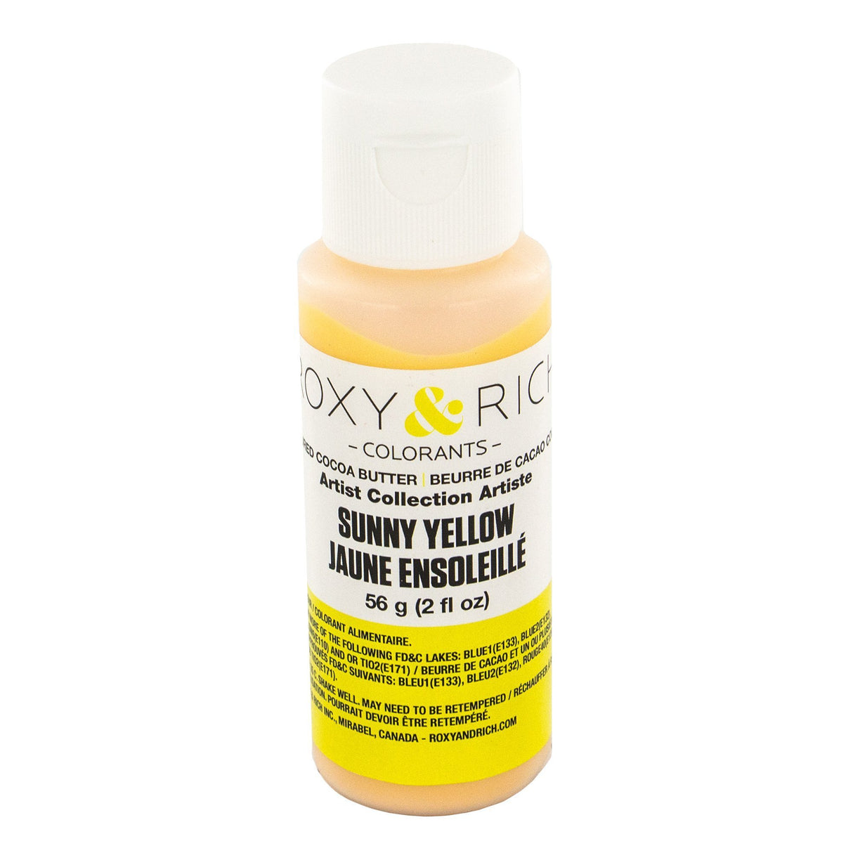 ROXY & RICH SUNNY YELLOW COCOA BUTTER 56GR