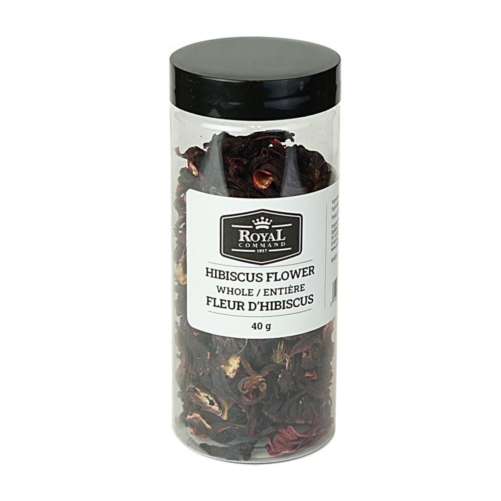 MIA Food Service ROYAL COMMAND HIBISCUS FLOWER WHOLE 40GR ROYAL COMMAND HIBISCUS FLOWER WHOLE 40GR