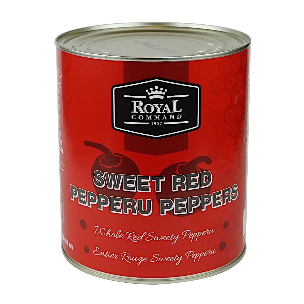 ROYAL COMMAND SWEET RED PEPPADEW PEPPERS 2.84L