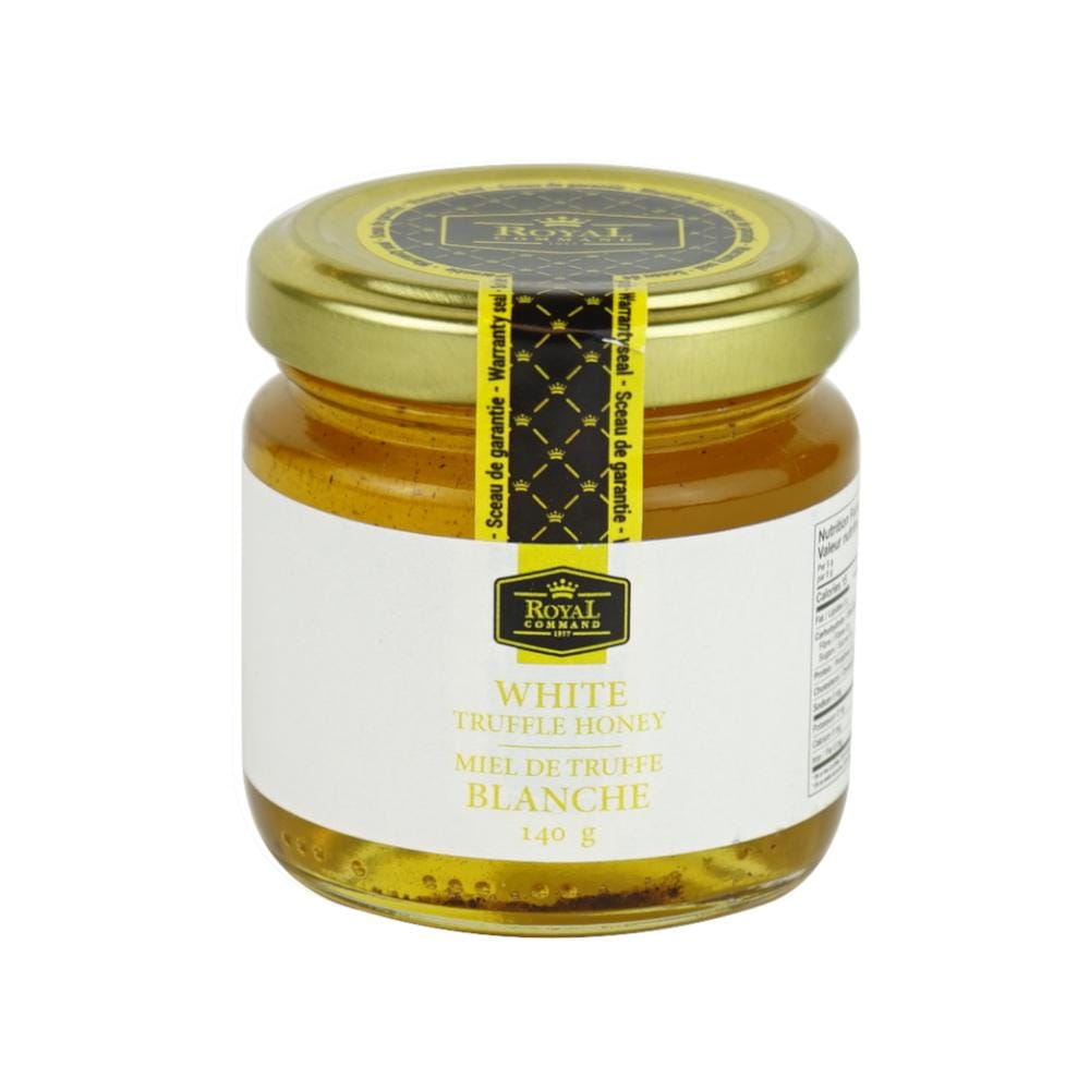 MIA Food Service ROYAL COMMAND WHITE TRUFFLE HONEY 140GR ROYAL COMMAND WHITE TRUFFLE HONEY 140GR