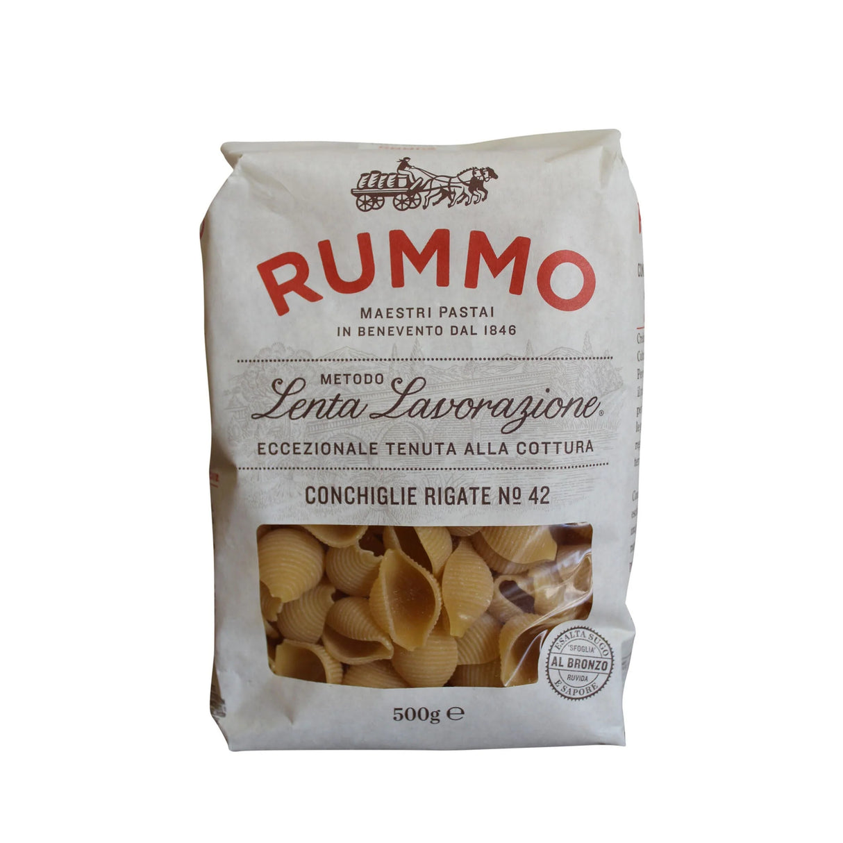 RUMMO CONCHIGLIE RIGATE #42 PASTA 16X500GR