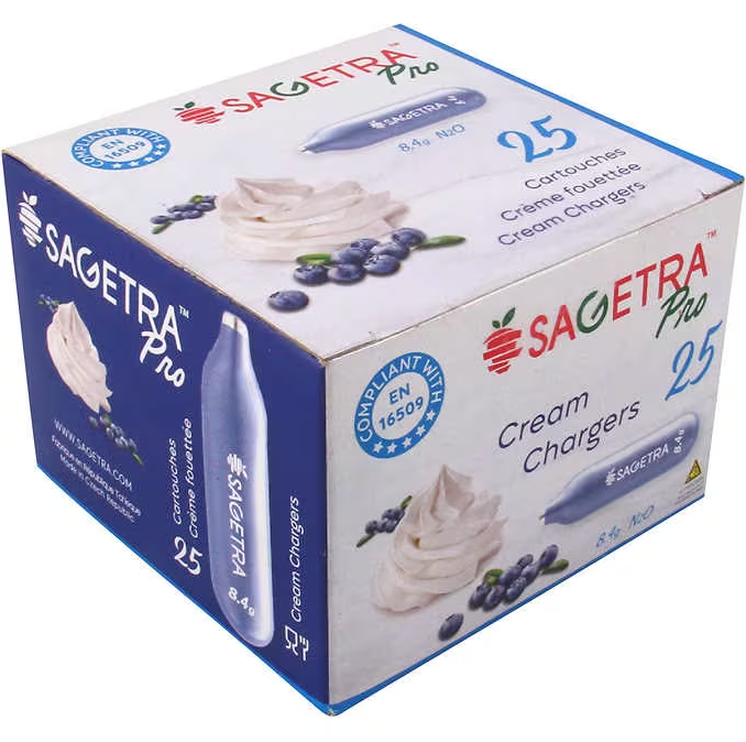 SAGETRA N2O CHARGERS 25EA